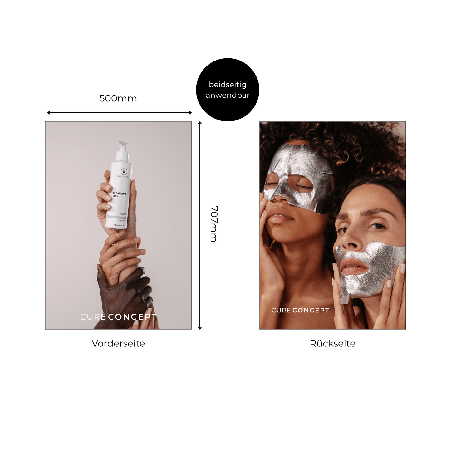 Werbeschild Cure Concept - Cure Concept