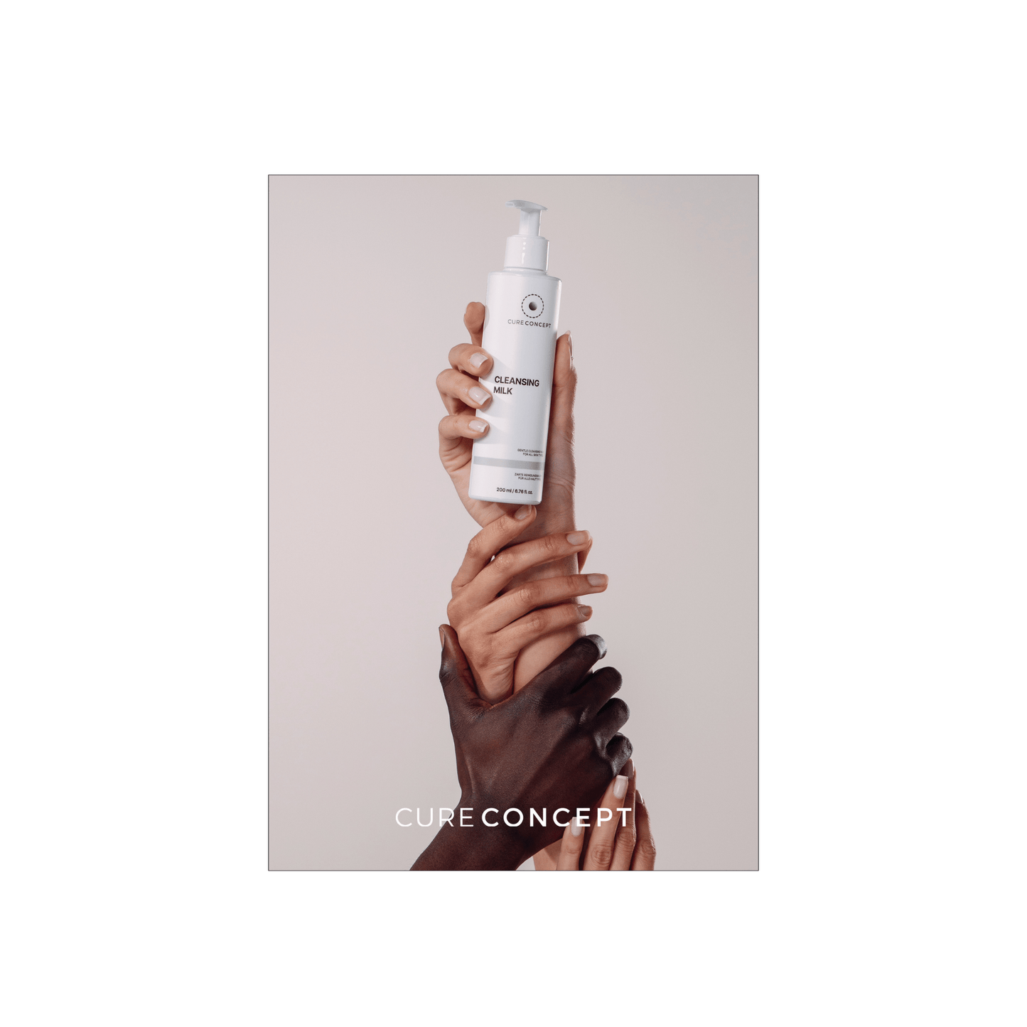 Werbeschild Cure Concept - Cure Concept