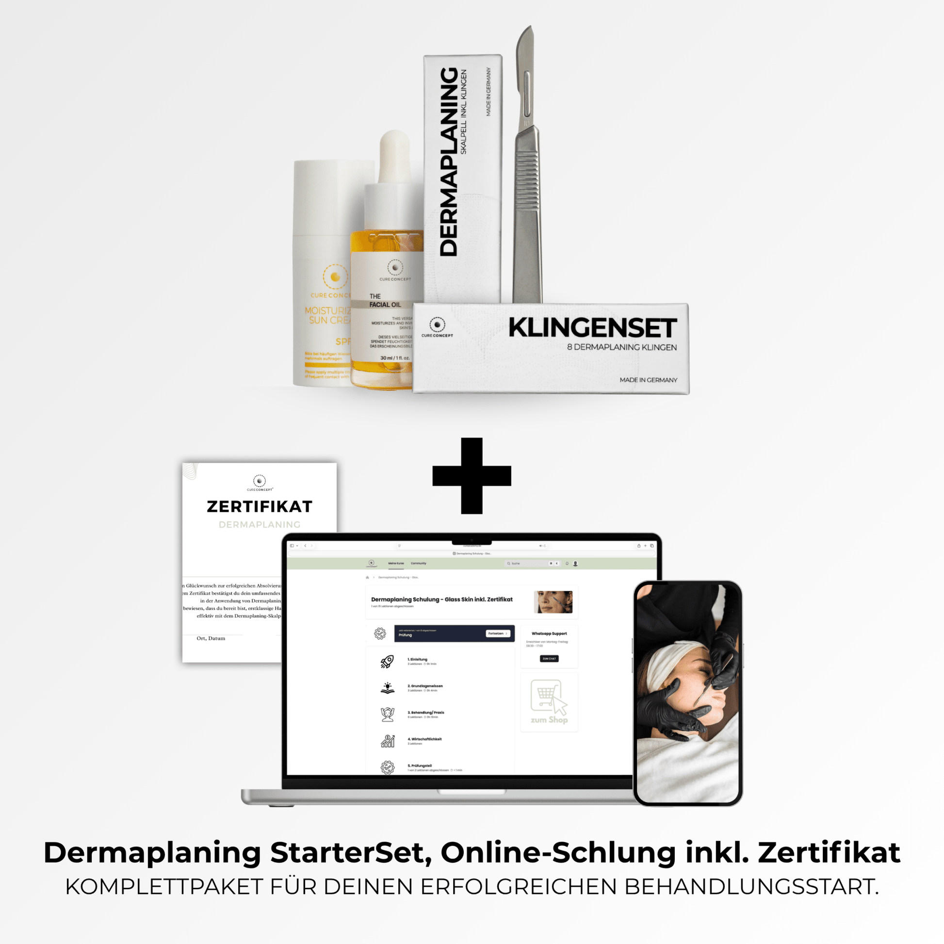 Dermaplaning Expert - Bundle - Cure Concept