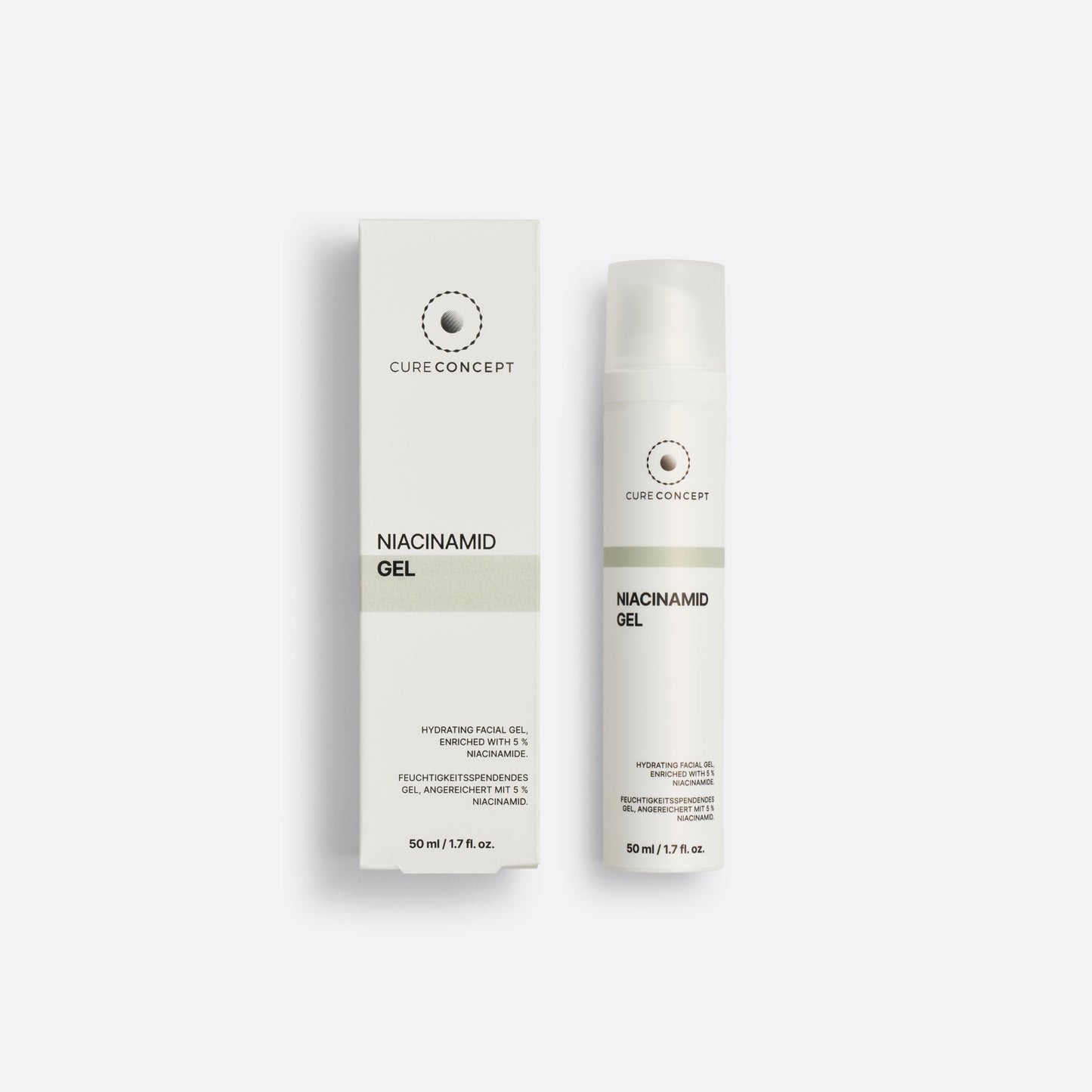 Feuchtigkeitsgel mit Niacinamid - 50 ml - Cure Concept