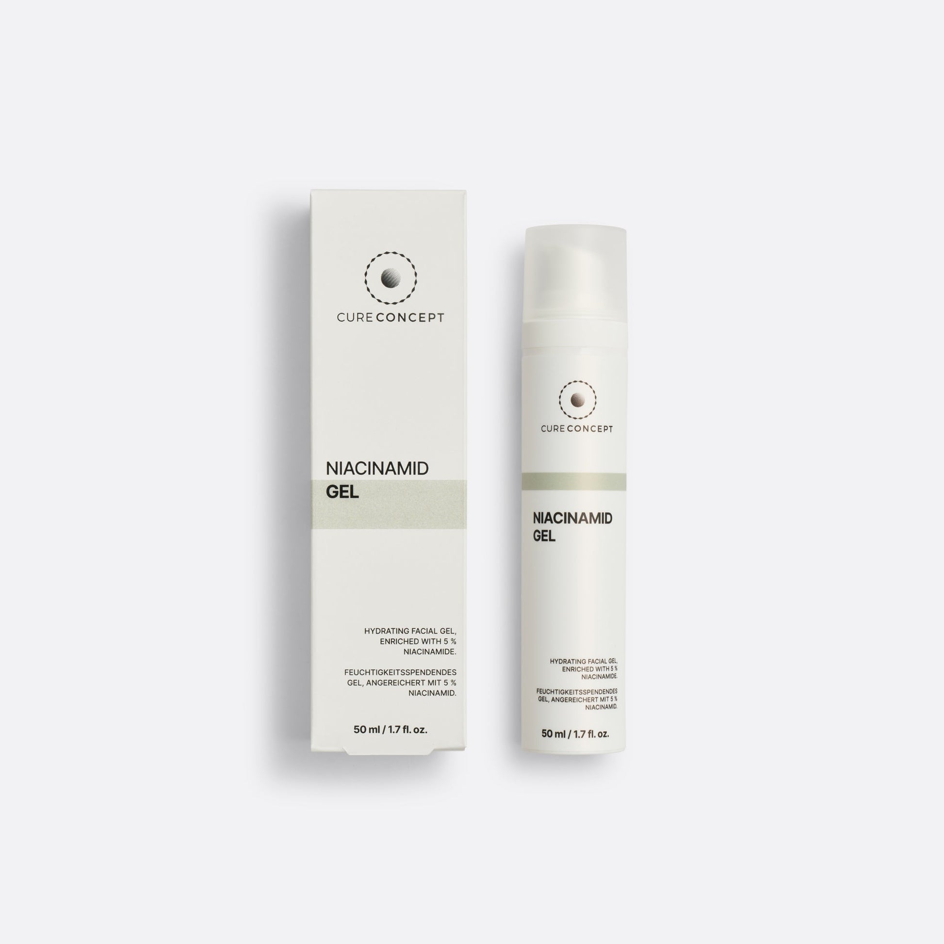 Feuchtigkeitsgel mit Niacinamid - 50 ml - Cure Concept