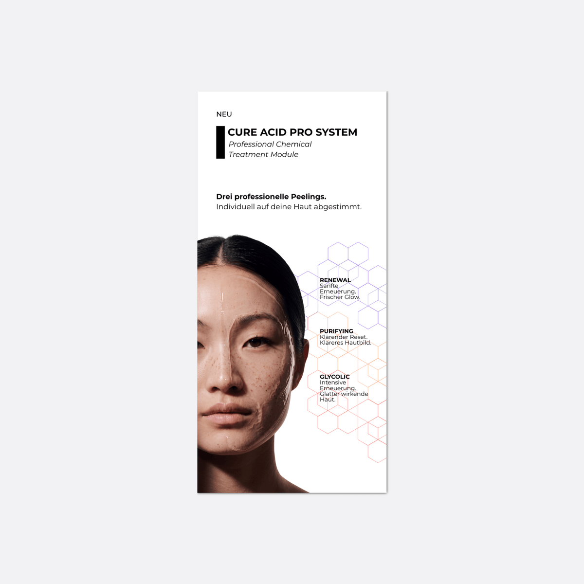 Flyer Paket DIN A Lang - Cure Concept