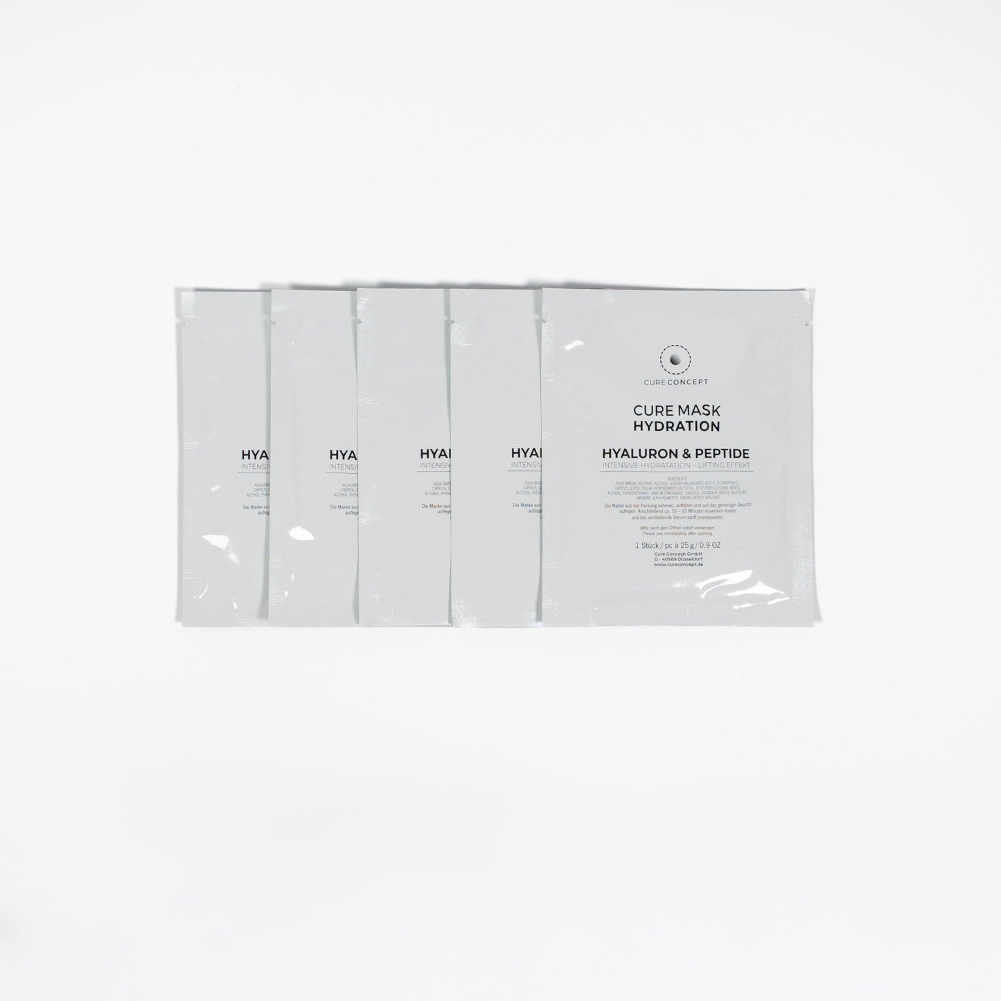 Hydration Mask - Hyaluron & Peptide Sheet Mask - Cure Concept