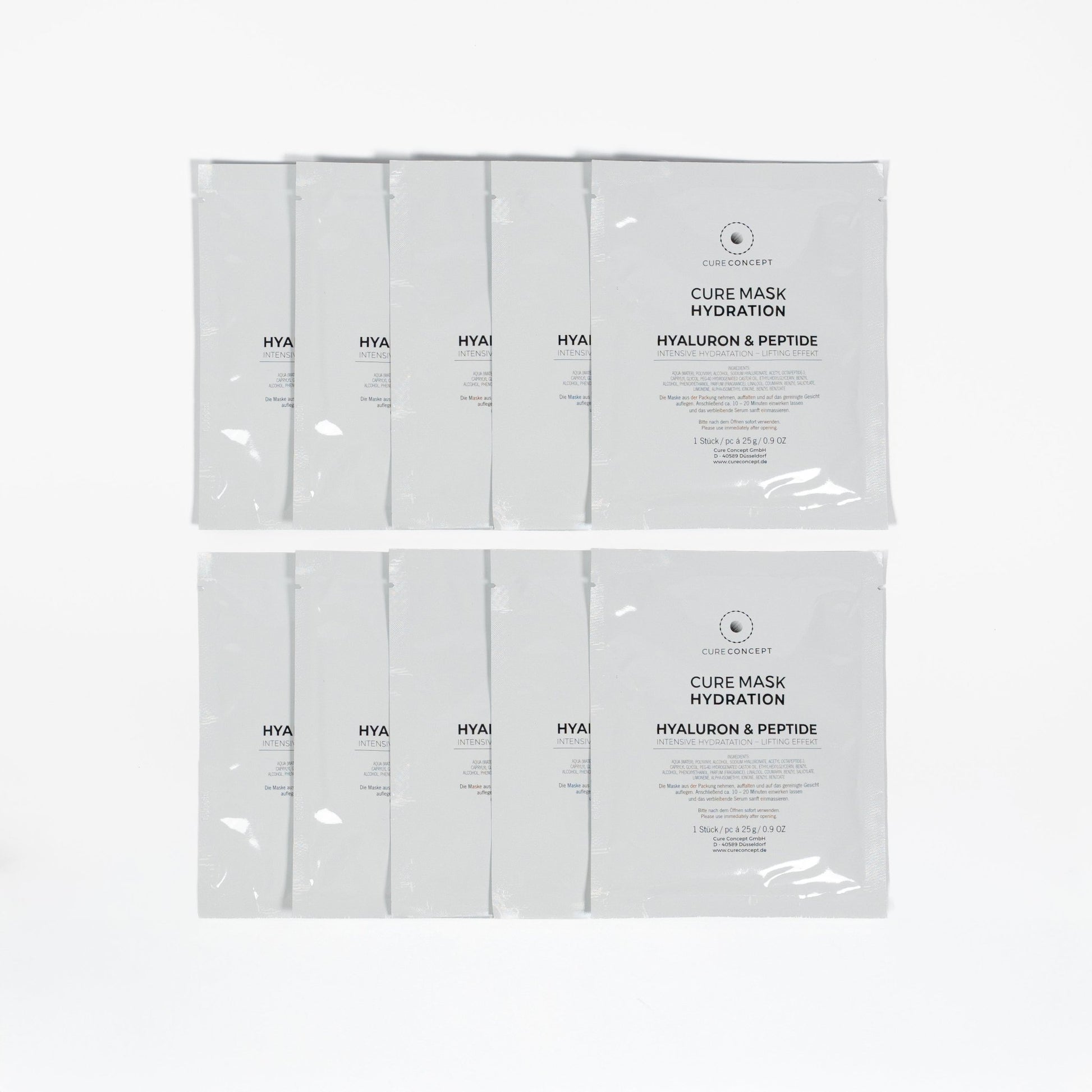Hydration Mask - Hyaluron & Peptide Sheet Mask - Cure Concept