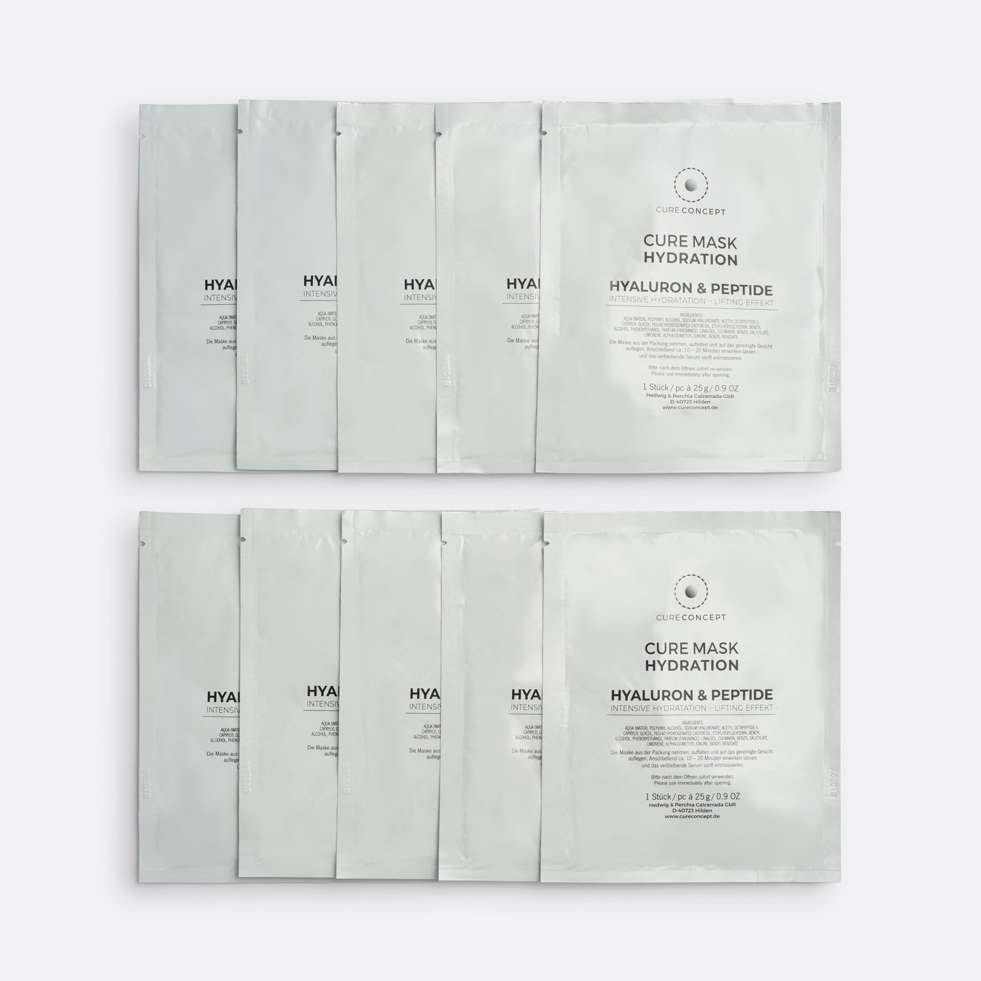 Hydration Mask - Hylaruon & Peptide Sheet Mask - Cure Concept