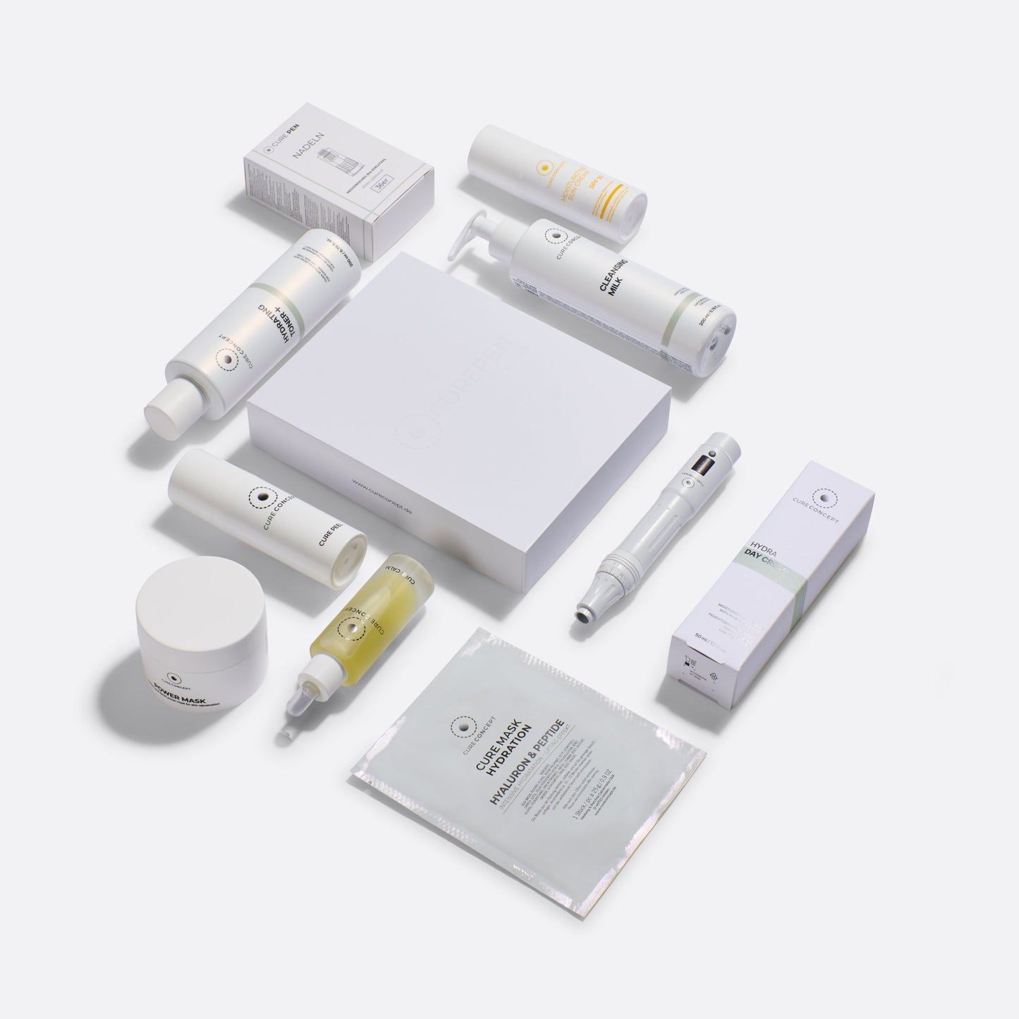 Kombi Starterset Microneedling und Aquafacial inkl. Cure Pen - Cure Concept