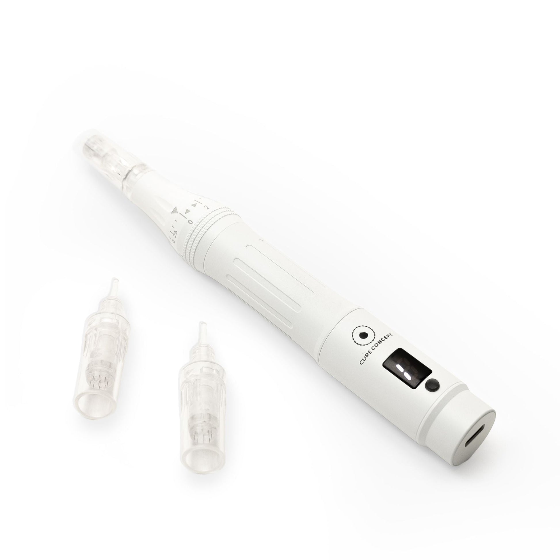Microneedling Pen mit Lichttherapie - Cure Pen - weiß - Cure Concept