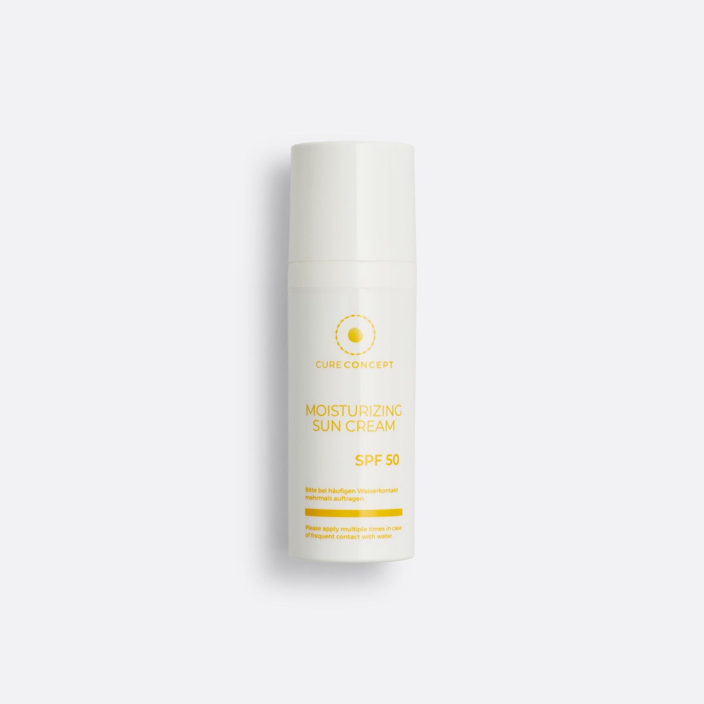 Moisturizing Sun Cream für das Gesicht - LSF 50 - Cure Concept