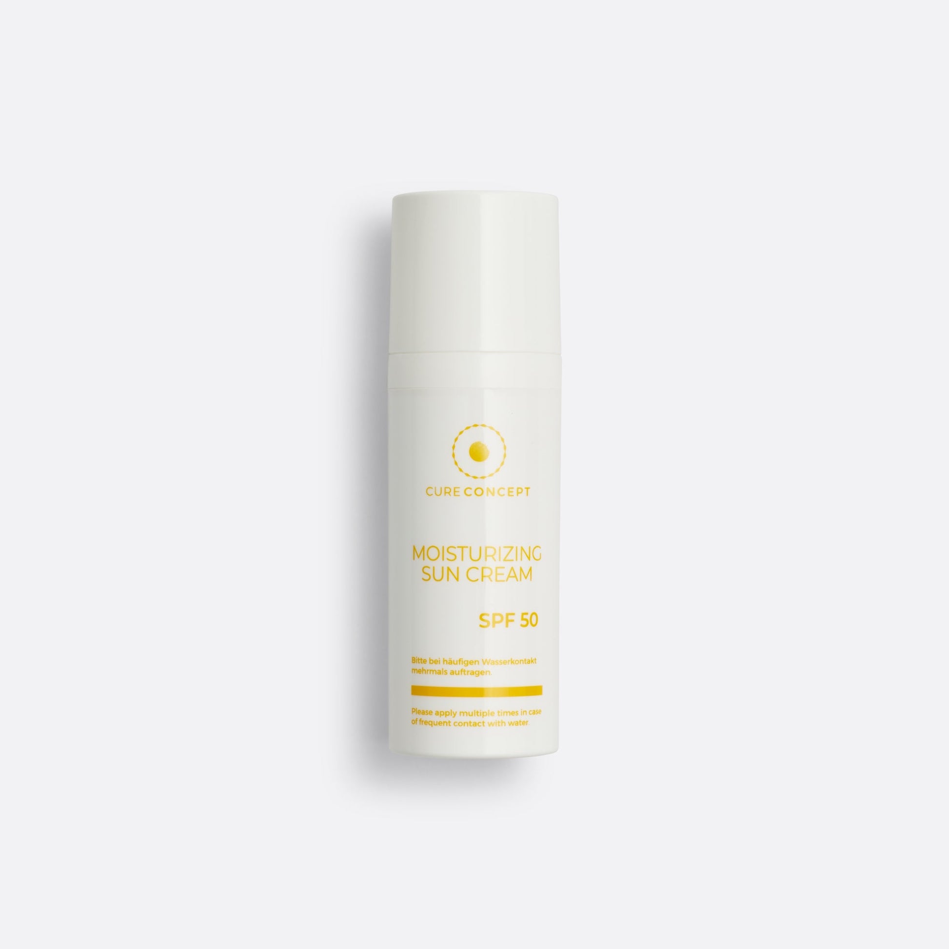 Moisturizing Sun Cream für das Gesicht - LSF 50 - Cure Concept