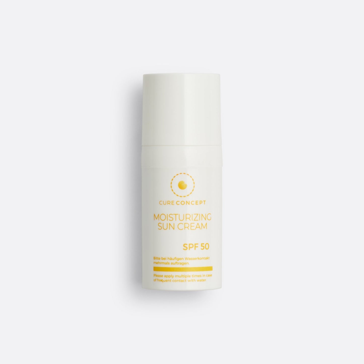 Moisturizing Sun Cream für das Gesicht - LSF 50 - Cure Concept