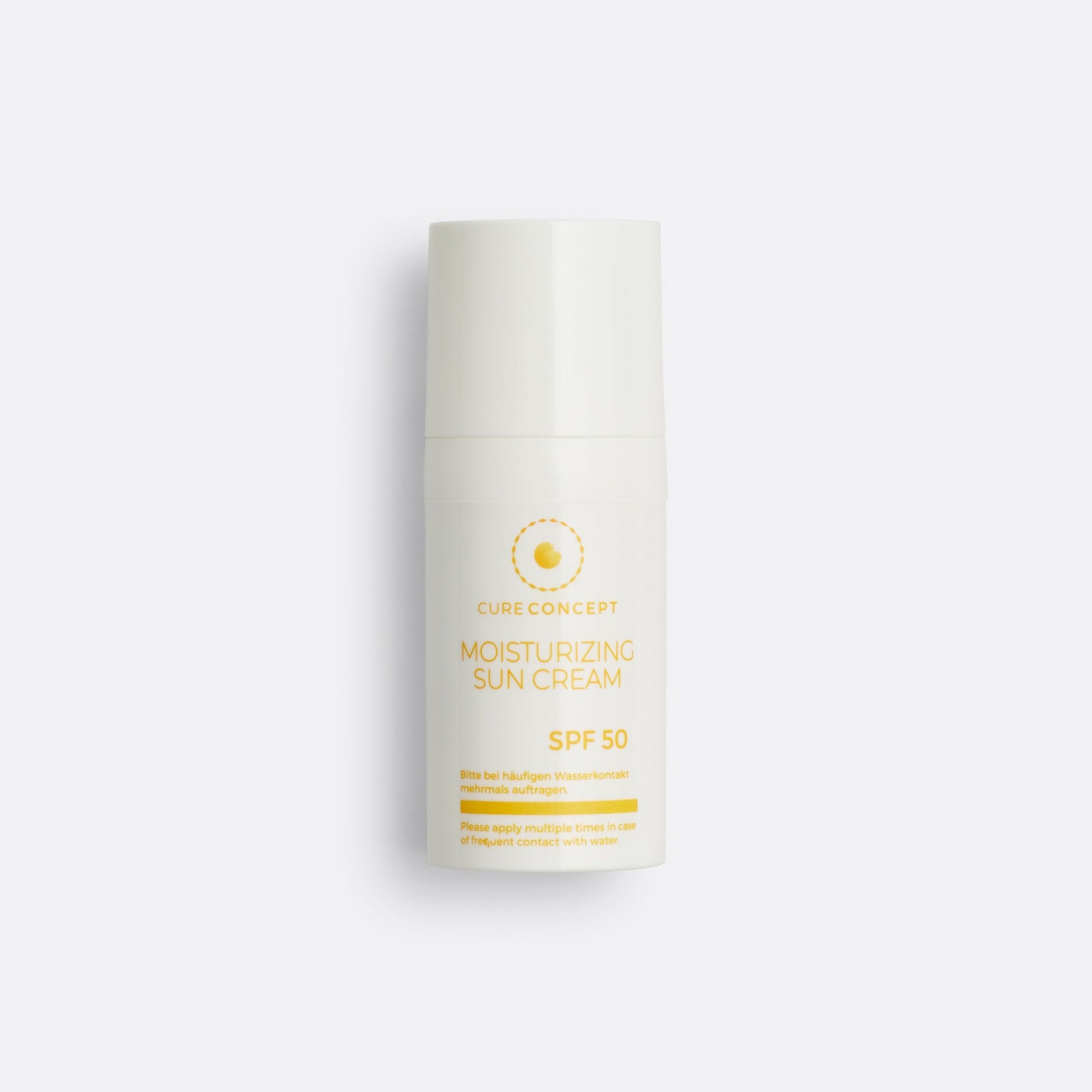Moisturizing Sun Cream für das Gesicht - LSF 50 - Cure Concept